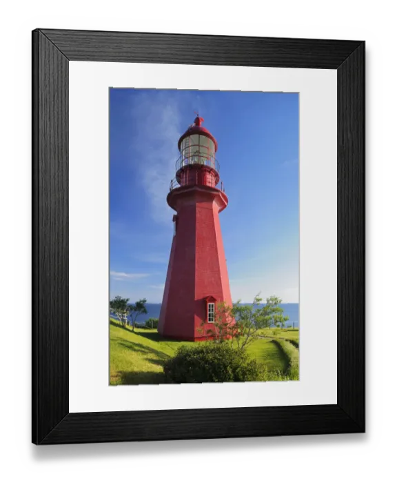 Framed Print : Canada, Quebec, La Martre. Lighthouse on Gaspe Peninsula Framed Print : Canada, Quebec, La Martre. Lighthouse on Gaspe Peninsula
