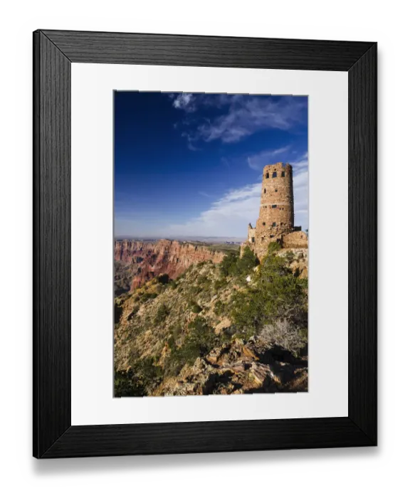 Framed Print : The Desert View Watchtower, Grand Canyon National Park, Arizona, USA Framed Print : The Desert View Watchtower, Grand Canyon National Park, Arizona, USA