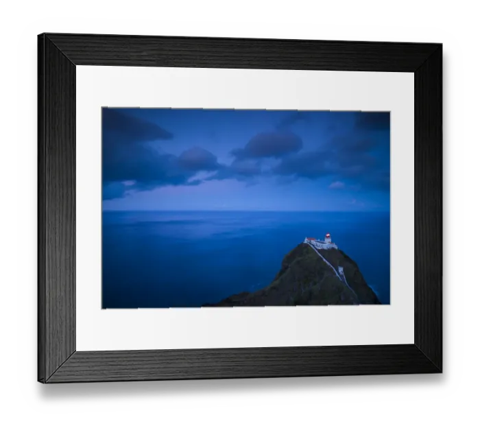 Framed Print : Portugal, Azores, Santa Maria Island, Ponta do Castelo lighthouse