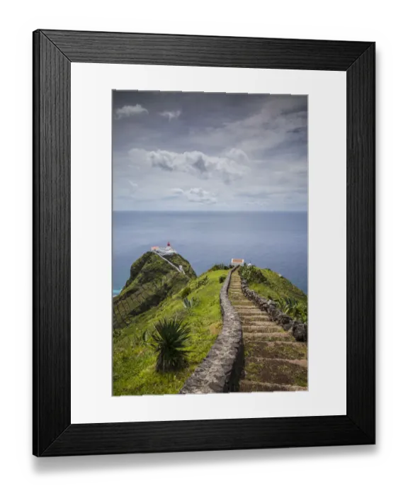 Framed Print : Portugal, Azores, Santa Maria Island, Ponta do Castelo lighthouse Framed Print : Portugal, Azores, Santa Maria Island, Ponta do Castelo lighthouse