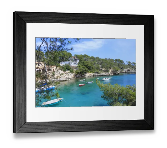 Framed Print : Spain, Balearic Islands, Mallorca, Santanyi, Cala Figuera Framed Print : Spain, Balearic Islands, Mallorca, Santanyi, Cala Figuera