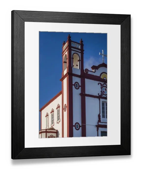 Framed Print : Portugal, Azores, Santa Maria Island, Vila do Porto. Ermida de Santa Antao chapel Framed Print : Portugal, Azores, Santa Maria Island, Vila do Porto. Ermida de Santa Antao chapel