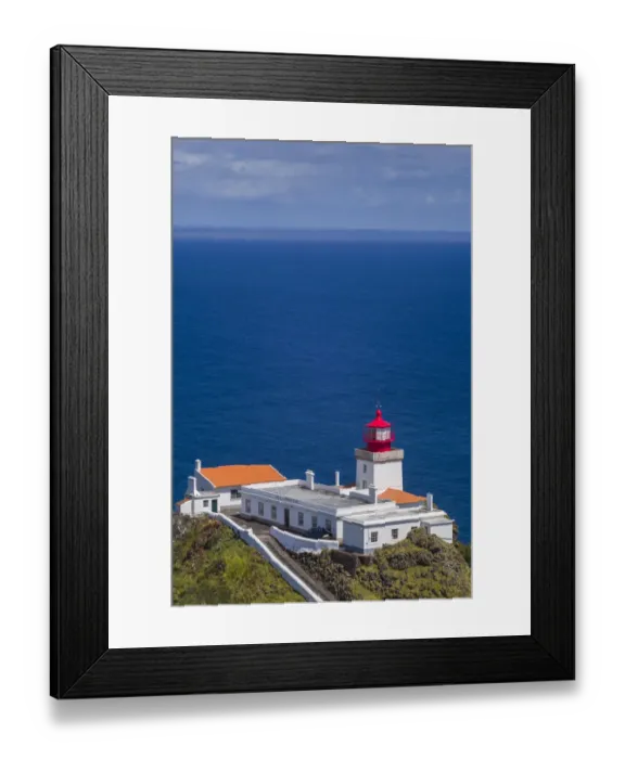 Framed Print : Portugal, Azores, Santa Maria Island, Ponta do Castelo lighthouse Framed Print : Portugal, Azores, Santa Maria Island, Ponta do Castelo lighthouse
