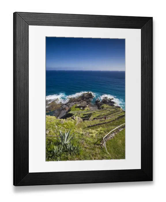 Framed Print : Portugal, Azores, Santa Maria Island, Ponta do Castelo Framed Print : Portugal, Azores, Santa Maria Island, Ponta do Castelo