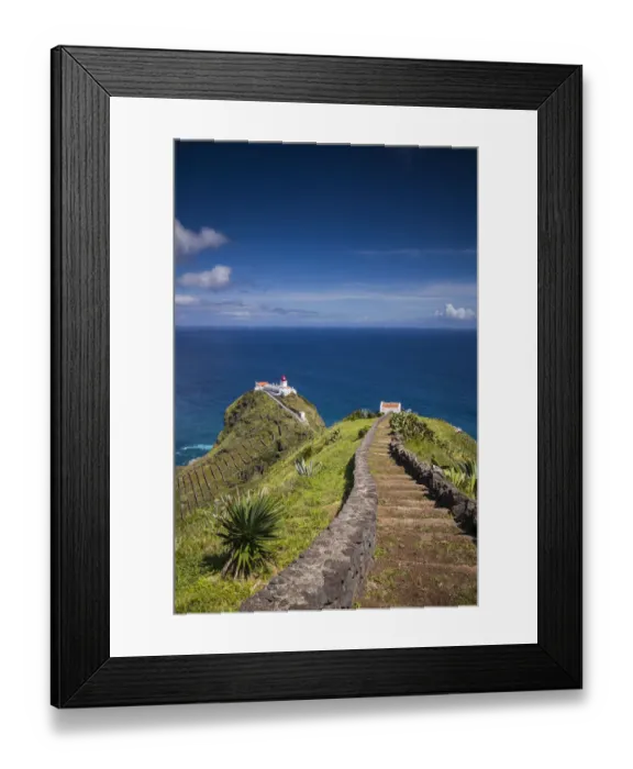 Framed Print : Portugal, Azores, Santa Maria Island, Ponta do Castelo lighthouse Framed Print : Portugal, Azores, Santa Maria Island, Ponta do Castelo lighthouse