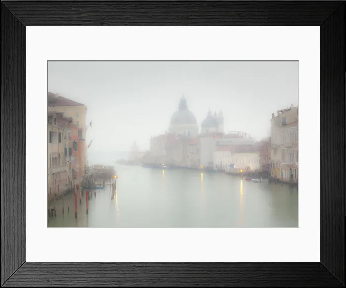 Framed Print : Europe, Italy, Venice. Fog over Grand Canal Framed Print : Europe, Italy, Venice. Fog over Grand Canal