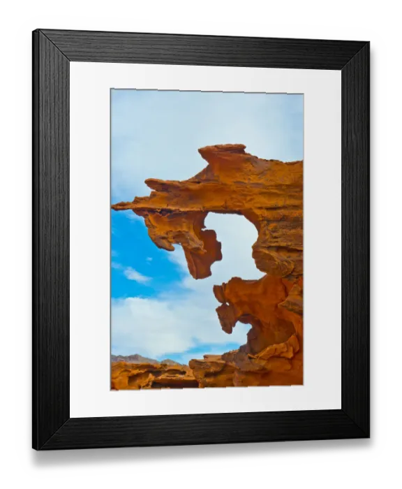 Framed Print : USA, Nevada. Mesquite. Gold Butte National Monument, Little Finland Red Rock Sculptures