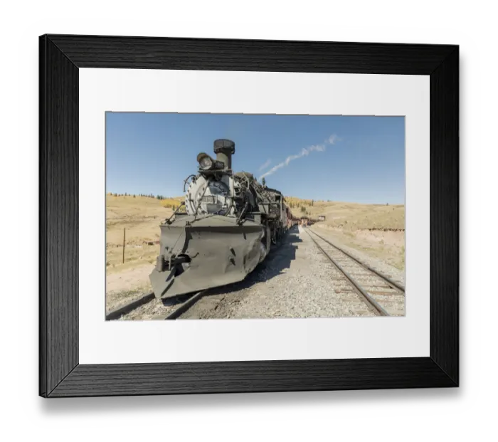 Framed Print : USA, Colorado. Cumbres and Toltec Scenic Railroad train Framed Print : USA, Colorado. Cumbres and Toltec Scenic Railroad train