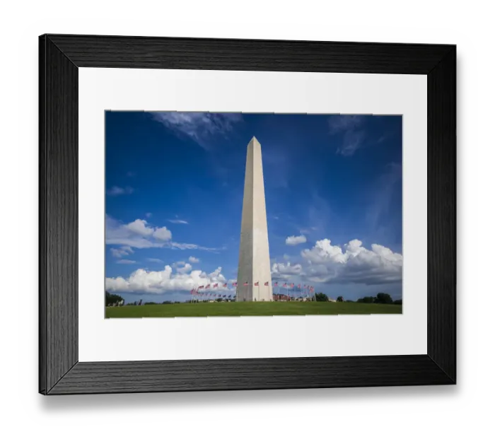 Framed Print : USA, Washington D. C. National Mall, Washington Monument