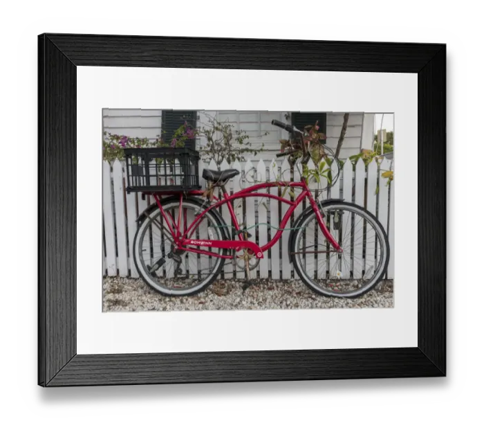 Framed Print : Old Schwinn bicycle in Key West, Florida, USA Framed Print : Old Schwinn bicycle in Key West, Florida, USA