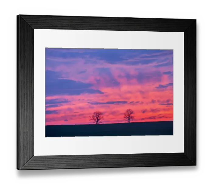 Framed Print : Sunset Marion Co. IL Framed Print : Sunset Marion Co. IL