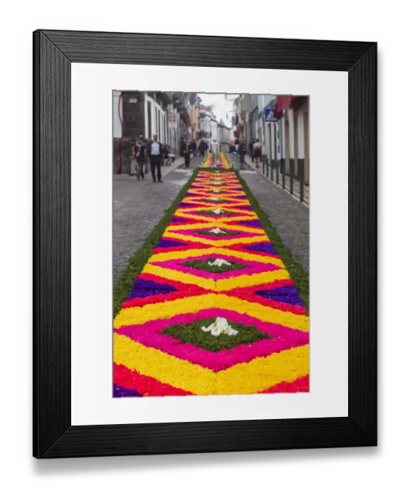 Framed Print : Portugal, Azores, Sao Miguel Island, Ponta Delgada. Festa Santo Christo dos Milagres festival Framed Print : Portugal, Azores, Sao Miguel Island, Ponta Delgada. Festa Santo Christo dos Milagres festival