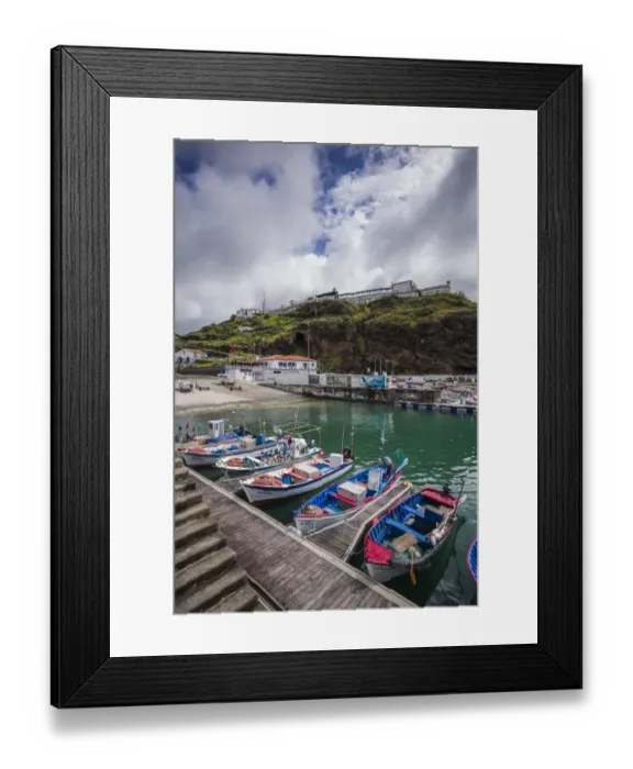 Framed Print : Portugal, Azores, Santa Maria Island, Vila do Porto Framed Print : Portugal, Azores, Santa Maria Island, Vila do Porto