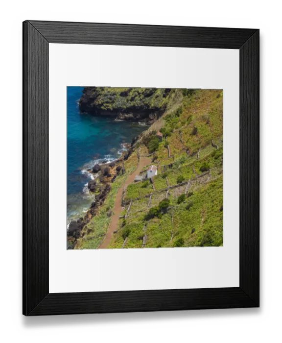 Framed Print : Portugal, Azores, Santa Maria Island, Sao Lourenco Framed Print : Portugal, Azores, Santa Maria Island, Sao Lourenco