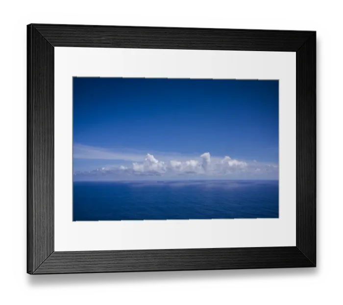 Framed Print : Portugal, Azores, Santa Maria Island, Ponta do Castelo. Elevated seascape with freighter Framed Print : Portugal, Azores, Santa Maria Island, Ponta do Castelo. Elevated seascape with freighter