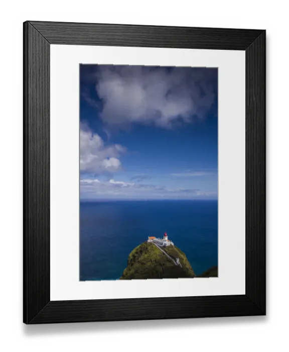 Framed Print : Portugal, Azores, Santa Maria Island, Ponta do Castelo lighthouse Framed Print : Portugal, Azores, Santa Maria Island, Ponta do Castelo lighthouse