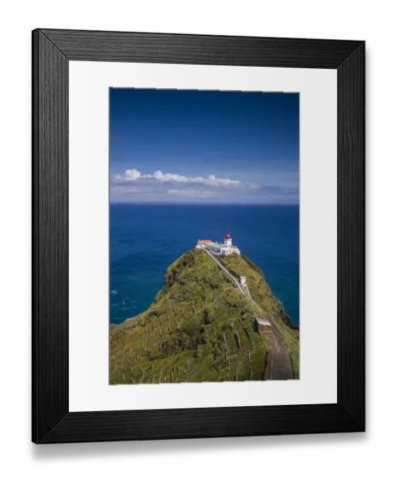 Framed Print : Portugal, Azores, Santa Maria Island, Ponta do Castelo lighthouse Framed Print : Portugal, Azores, Santa Maria Island, Ponta do Castelo lighthouse