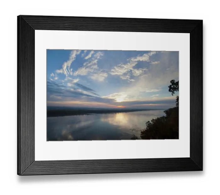 Framed Print : Sunrise, Trail of Tears State Park, Cape Girardeau, Missouri Framed Print : Sunrise, Trail of Tears State Park, Cape Girardeau, Missouri