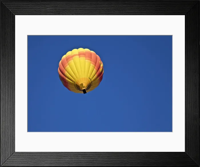 Framed Print : USA, Albuquerque. Hot air balloon