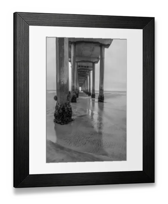 Framed Print : USA, California, La Jolla, Scripps Pier Framed Print : USA, California, La Jolla, Scripps Pier