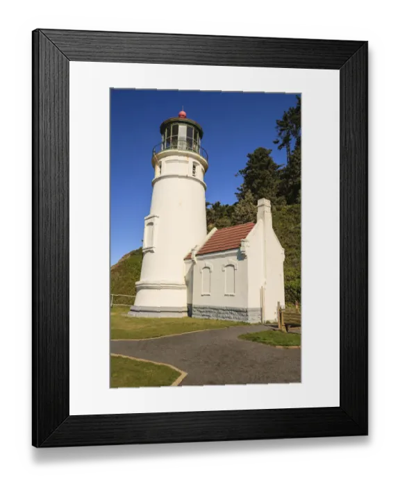 Framed Print : Heceta Head Lighthouse, constructed in 1894, on the National Register of Historic Places Framed Print : Heceta Head Lighthouse, constructed in 1894, on the National Register of Historic Places