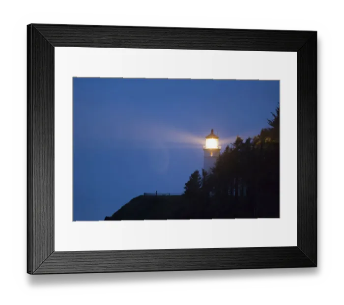 Framed Print : Heceta Head Lighthouse, Central Oregon Coast, USA