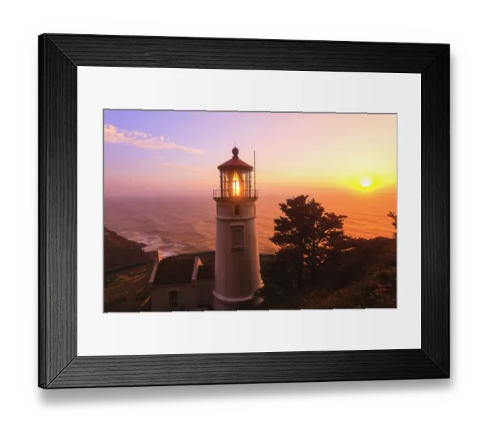 Framed Print : Heceta Head Lighthouse, Devils Elbow State Park, Oregon Coast Framed Print : Heceta Head Lighthouse, Devils Elbow State Park, Oregon Coast