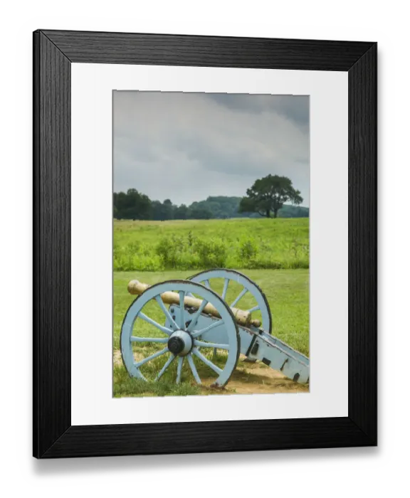 Framed Print : USA, Pennsylvania, King of Prussia. Valley Forge National Historical Park, battlefield