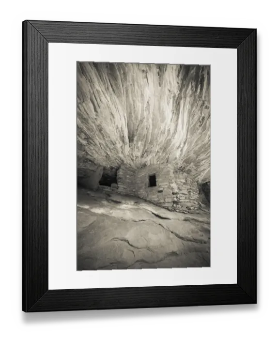 Framed Print : House on Fire Ruin, Cedar Mesa, Bears Ears National Monument, Utah, USA
