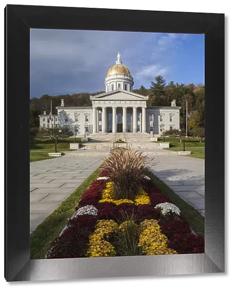 USA, Vermont, Montpelier. Vermont State House