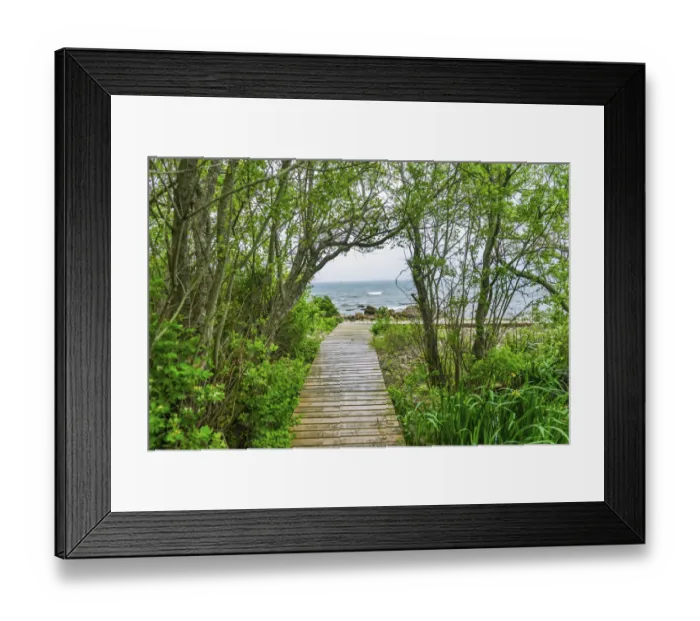Framed Print : Boardwalk, Padanaram, Dartmouth, Massachusetts Framed Print : Boardwalk, Padanaram, Dartmouth, Massachusetts