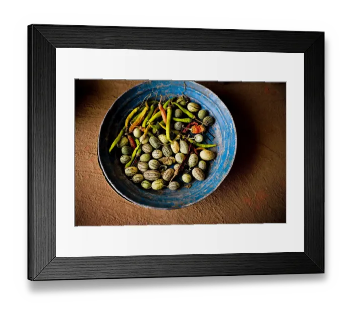 Framed Print : India, Rajasthan. Bowl with vegetables. Credit as: Jim Nilsen / Jaynes Gallery / DanitaDelimont Framed Print : India, Rajasthan. Bowl with vegetables. Credit as: Jim Nilsen / Jaynes Gallery / DanitaDelimont