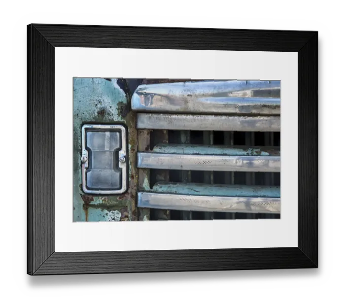 Framed Print : USA, Palouse, Washington State. Close-up of the front of an antique truck in the Palouse Framed Print : USA, Palouse, Washington State. Close-up of the front of an antique truck in the Palouse