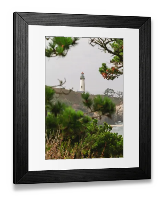 Framed Print : Yaquina Head Lighthouse, near Newport, Oregon Coast Framed Print : Yaquina Head Lighthouse, near Newport, Oregon Coast