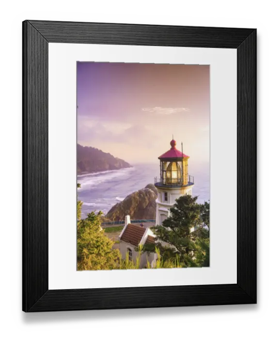 Framed Print : Heceta Head Lighthouse, Devils Elbow State Park, Oregon Coast Framed Print : Heceta Head Lighthouse, Devils Elbow State Park, Oregon Coast