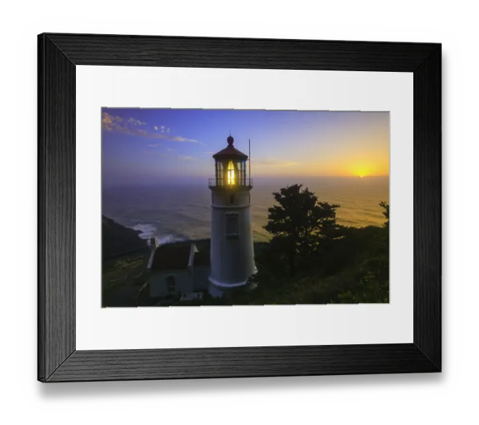Framed Print : Heceta Head Lighthouse, Devils Elbow State Park, Oregon Coast Framed Print : Heceta Head Lighthouse, Devils Elbow State Park, Oregon Coast