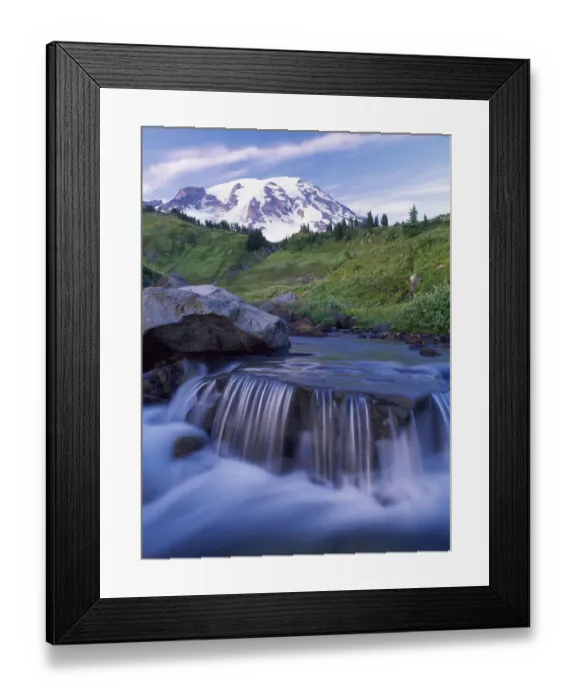 Framed Print : Edith Creek on Paradise Trail near Mt. Rainier National Park lodge, Washington State, USA Framed Print : Edith Creek on Paradise Trail near Mt. Rainier National Park lodge, Washington State, USA
