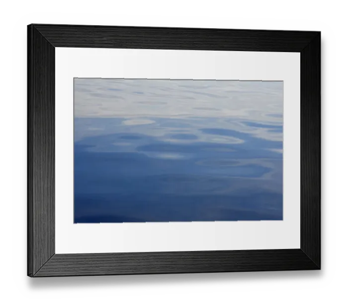 Framed Print : Water ripple abstract Framed Print : Water ripple abstract