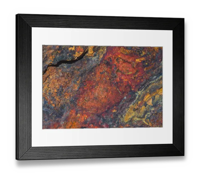Framed Print : Baja Cresta flagstones Framed Print : Baja Cresta flagstones