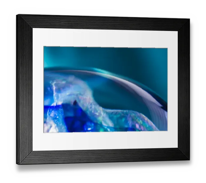 Framed Print : Macro of colorful glass Framed Print : Macro of colorful glass