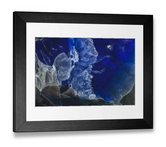 Framed Print : Cullet glass chunks Framed Print : Cullet glass chunks
