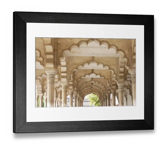 Framed Print : India, Uttar Pradesh, Agra, Agra Fort (Red Fort)