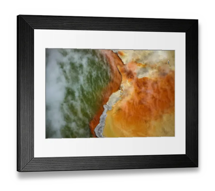 Framed Print : Champagne Pool and Artists Palette, Waiotapu Thermal Reserve, near Rotorua, North Island Framed Print : Champagne Pool and Artists Palette, Waiotapu Thermal Reserve, near Rotorua, North Island