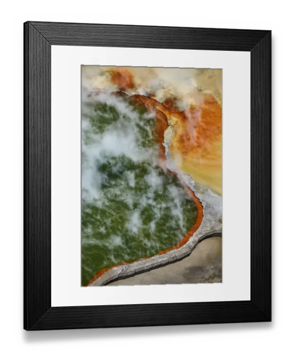 Framed Print : Champagne Pool and Artists Palette, Waiotapu Thermal Reserve, near Rotorua, North Island Framed Print : Champagne Pool and Artists Palette, Waiotapu Thermal Reserve, near Rotorua, North Island