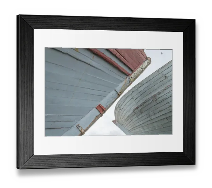 Framed Print : Africa, Morocco, Essaouira. Boat shapes. Credit as: Bill Young  /  Jaynes Gallery  /  DanitaDelimont
