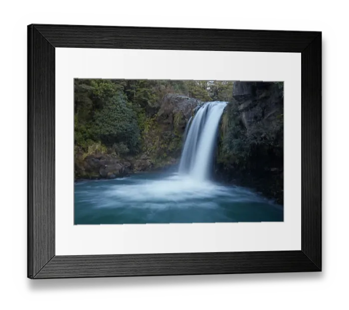 Framed Print : Tawhai Falls, Whakapapanui Stream, Tongariro National Park, Central Plateau, North Island Framed Print : Tawhai Falls, Whakapapanui Stream, Tongariro National Park, Central Plateau, North Island