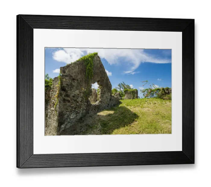 Framed Print : Ruins of Rust Op Twist Sugar Mill plantation, St. Croix, US Virgin Islands Framed Print : Ruins of Rust Op Twist Sugar Mill plantation, St. Croix, US Virgin Islands