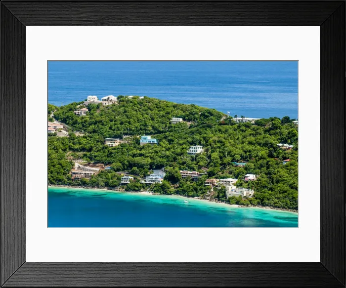 Framed Print : Magens Bay, St. Thomas, US Virgin Islands
