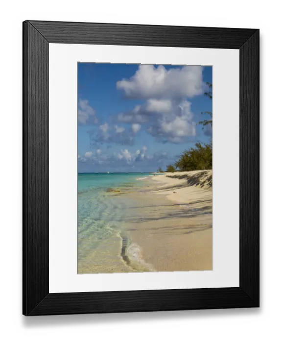 Framed Print : Governors Beach, Grand Turk Island, Turks and Caicos Islands, Caribbean
