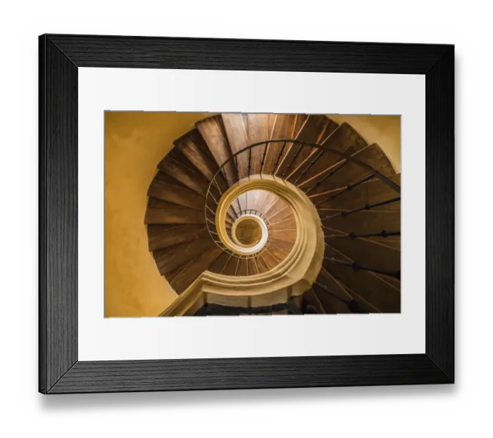 Framed Print : Europe, Czech Republic, Kutna Hora. Santini circular stairwell in Monastery Church Framed Print : Europe, Czech Republic, Kutna Hora. Santini circular stairwell in Monastery Church